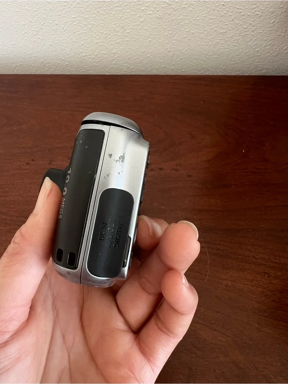 Canon PowerShot A490 Silver and Black Compact Camera